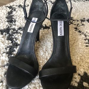 Steve Madden Stecy Black Sandals